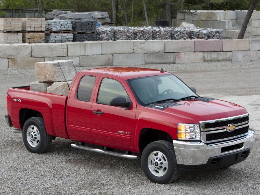  Chevrolet Silverado 2500 HD Extended Cab 2010 года  (фото 10 из 16)